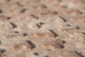 Texture of metal rust. Photo background metal rusty. Old surface. Rusty surface