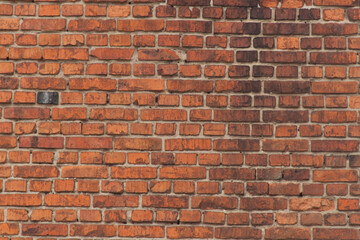 Texture of an old brick wall. Photo of an old brick wall. Brick texture