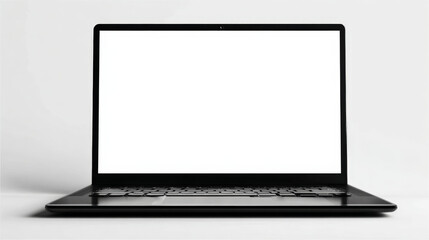 Fototapeta premium laptop isolated on white background