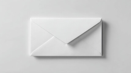 envelope on white background