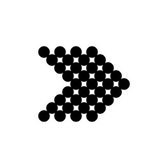 black arrows vector design 