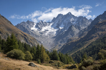 Fototapeta premium explore majestic beauty of top mountains in europe highlighting their unique landscapes