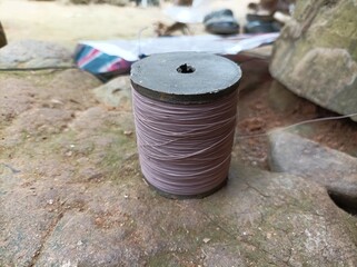 kite string reel for children's toys.