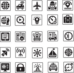 Popular new creative  most usefull navigation icons