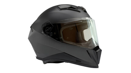 Fototapeta premium Motorcycle helmetTransparent background, PNG file