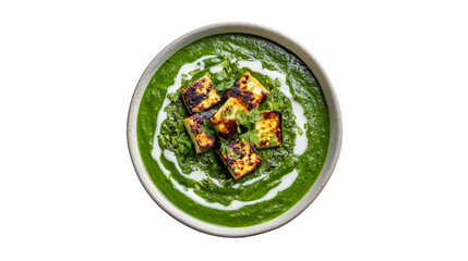 Palak Paneer Indian Cuisine Green Curry Dish Food Photography