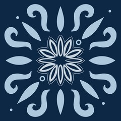 abstract blue pattern