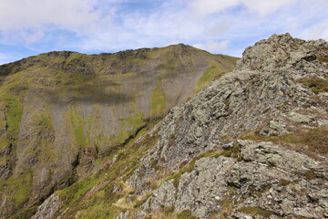 Lake district national park England, north lakes fells