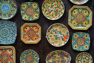 Handpainted Ceramic Plates – Traditional Calabrian Pottery, Tropea