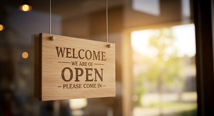 Come In, We’re Open! Welcome! Yes, We’re Open