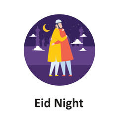 Eid Mubarak Vector Illustration Pack – Festive Icons for Greeting Cards, Social Media & Designs