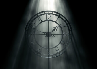 Classic Numbered Tower Clock Frame Render









Ask