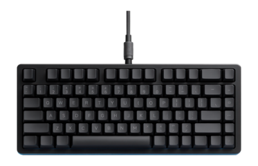 Tenkeyless mechanical keyboard with detachable cable and PBT keycaps for durability