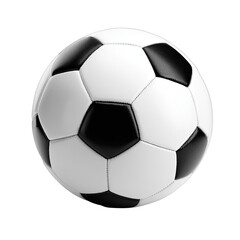 Fototapeta premium Soccer ball, white and black panels