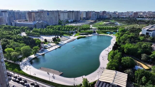  Azerbaijan &ndash; Dede Gorgud Park,  Drone View 