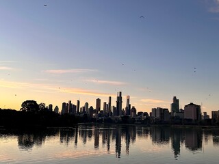 Melbourne City Skyline