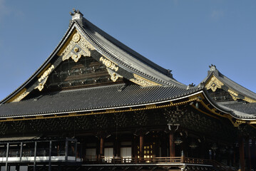 東本願寺　阿弥陀堂と御影堂(京都市下京区)