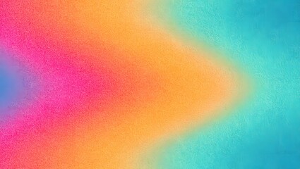 Obraz premium Vibrant gradient of pink orange and teal with subtle texture
