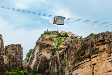 Great Monastery of Varlaam on the high rock in Meteora, Thessaly, Greece