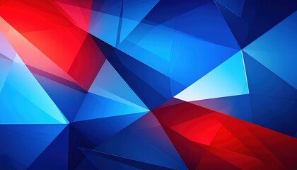 Fototapeta premium Abstract colorful geometric pattern wallpaper with a light blue and purple gradient digital art design