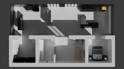 Glass House Top View