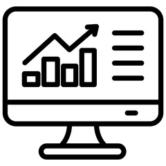 Retail Dashboard line icon