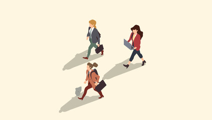 group of business people