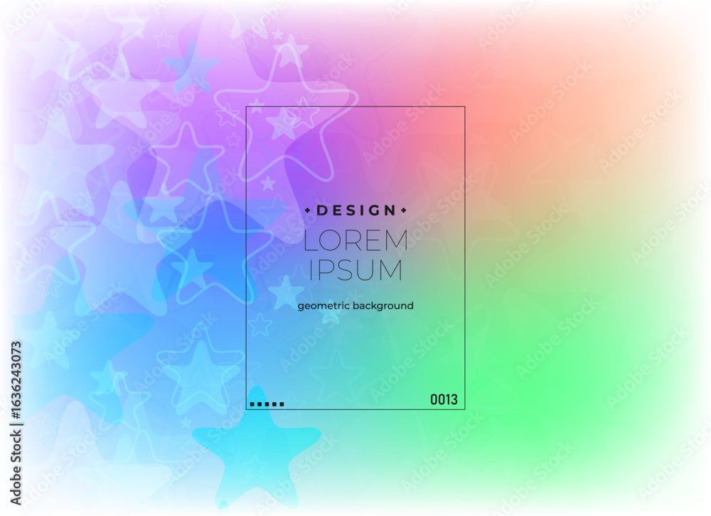 Aufkleber flat vector. minimal geometric background. dynamic shapes composition. eps10 vector.