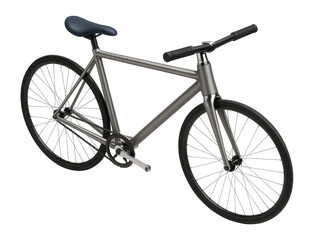 Fixed-gear bicycle with oversized bottom bracket shell and tapered head tube