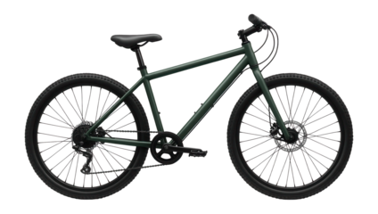 Entry-level MTB with steel frame and mechanical disc brakes