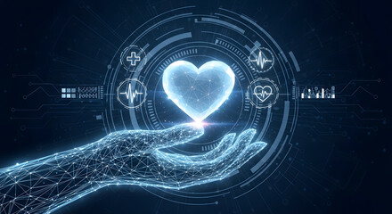 AI and Healthcare Technology Concept