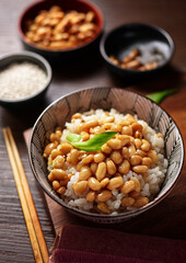 日本の定番ご飯の1つ「納豆ごはん」