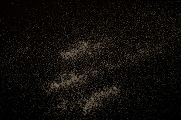 Particles, uniform, distributed, material, dust, stars, dots, circles, mist, material, pattern, elegant, explosive, shape