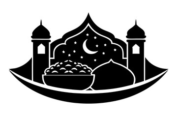 vector illustration of a mosque