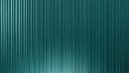 Teal background features vertical lines, smooth texture. Abstract striped design ideal for elegant banners, textiles, clothing. Modern backdrop evokes tranquility, sophistication. Perfect for product