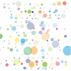 seamless background with circles colorful texture 