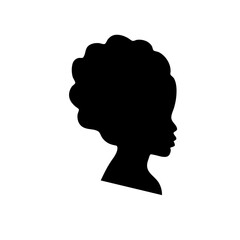Woman face logo icon