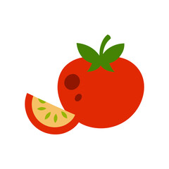 tomato icon vector illustrations fresh and ripe art