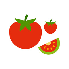 tomato icon vector illustrations fresh and ripe art