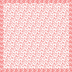 Heart line pattern background wallpaper valentines day art