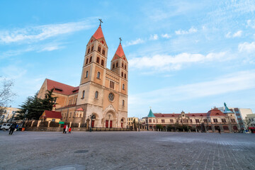 青岛圣弥厄尔大教堂