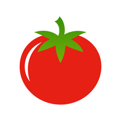 tomato logo isolated tomato on white background