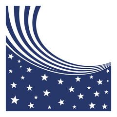 Patriotic Stars & Stripes