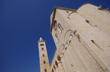 The Cathedral of Trani, also known as the Cathedral of Saint Nicholas, is the finest example of the Apulian Romanesque style - Trani - Italy
