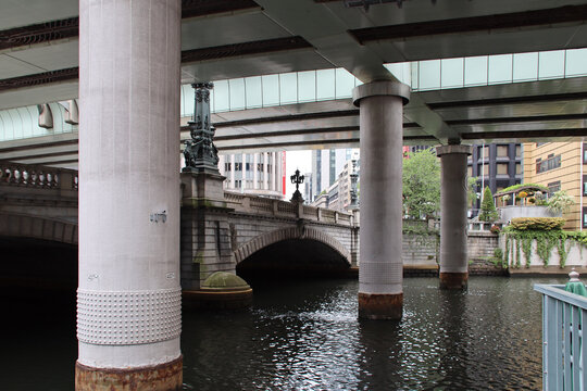 Nihonbashi bridge in tokyo in japan