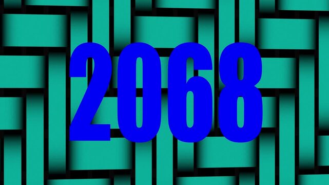  2068 Financial Chart with Uptrend Line Graph and Candlestick Stock Market Trading 4K Video