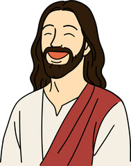 Laughing Jesus