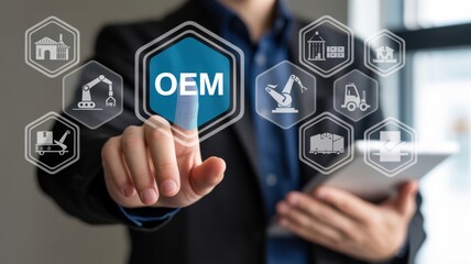OEM (Original Equipment Manufacturer) and Supply Chain, emphasizing manufacturing partnerships and business logistics
