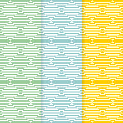 Seamless modern abstract pattern concept background vector set illusions pattern wallpaper