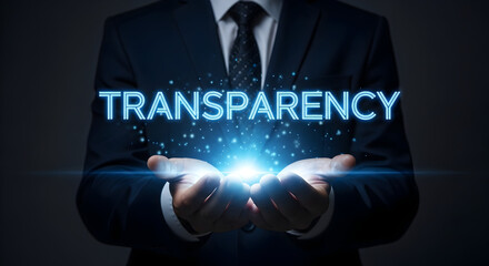 Showcase your brand's commitment to transparency with this professional, trustworthy image radiating integrity